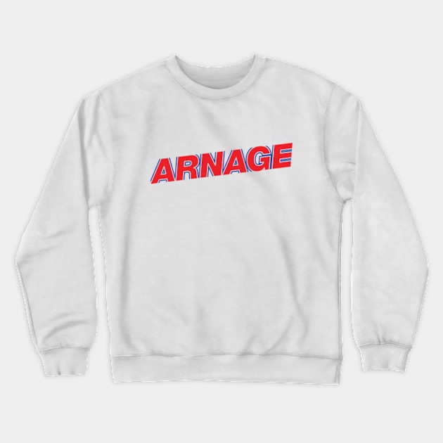 Arnage ! Crewneck Sweatshirt by retropetrol